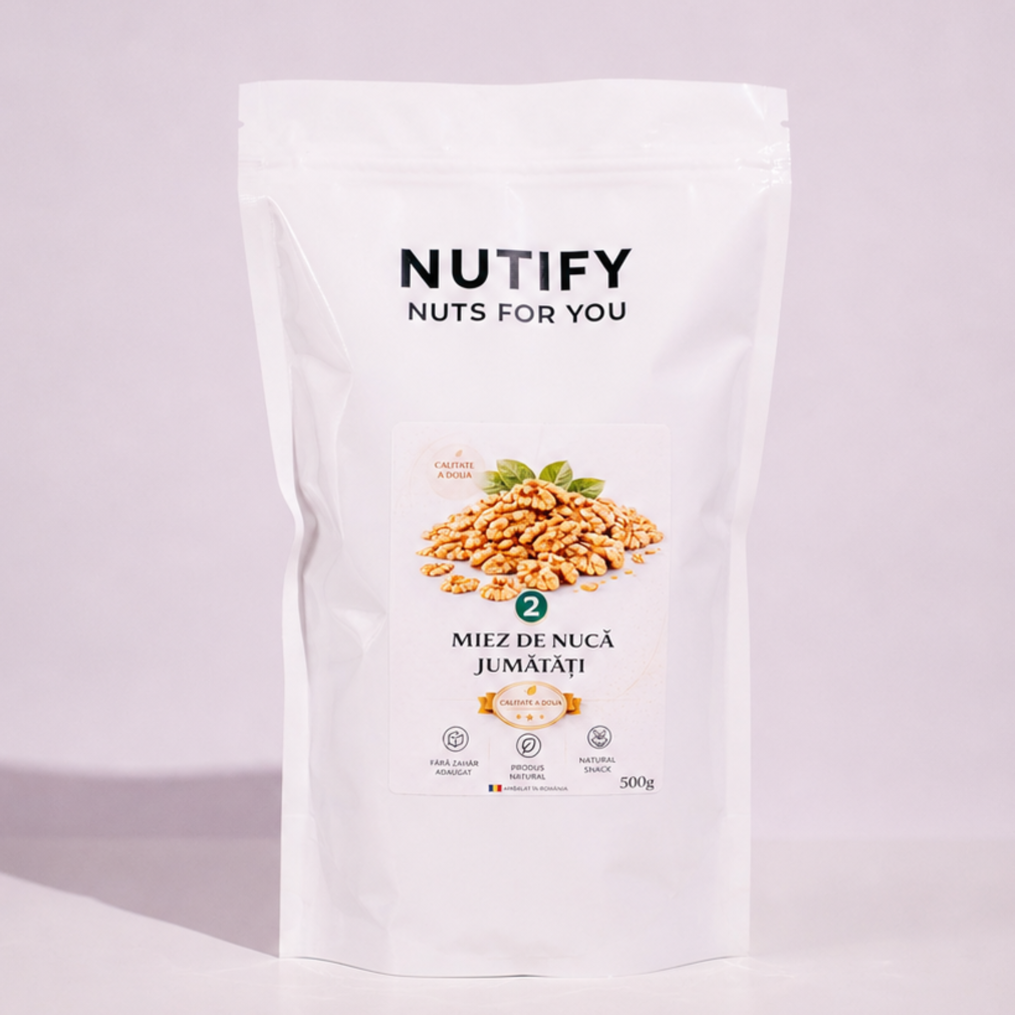 Miez nucă jumătăți calitatea II 500G