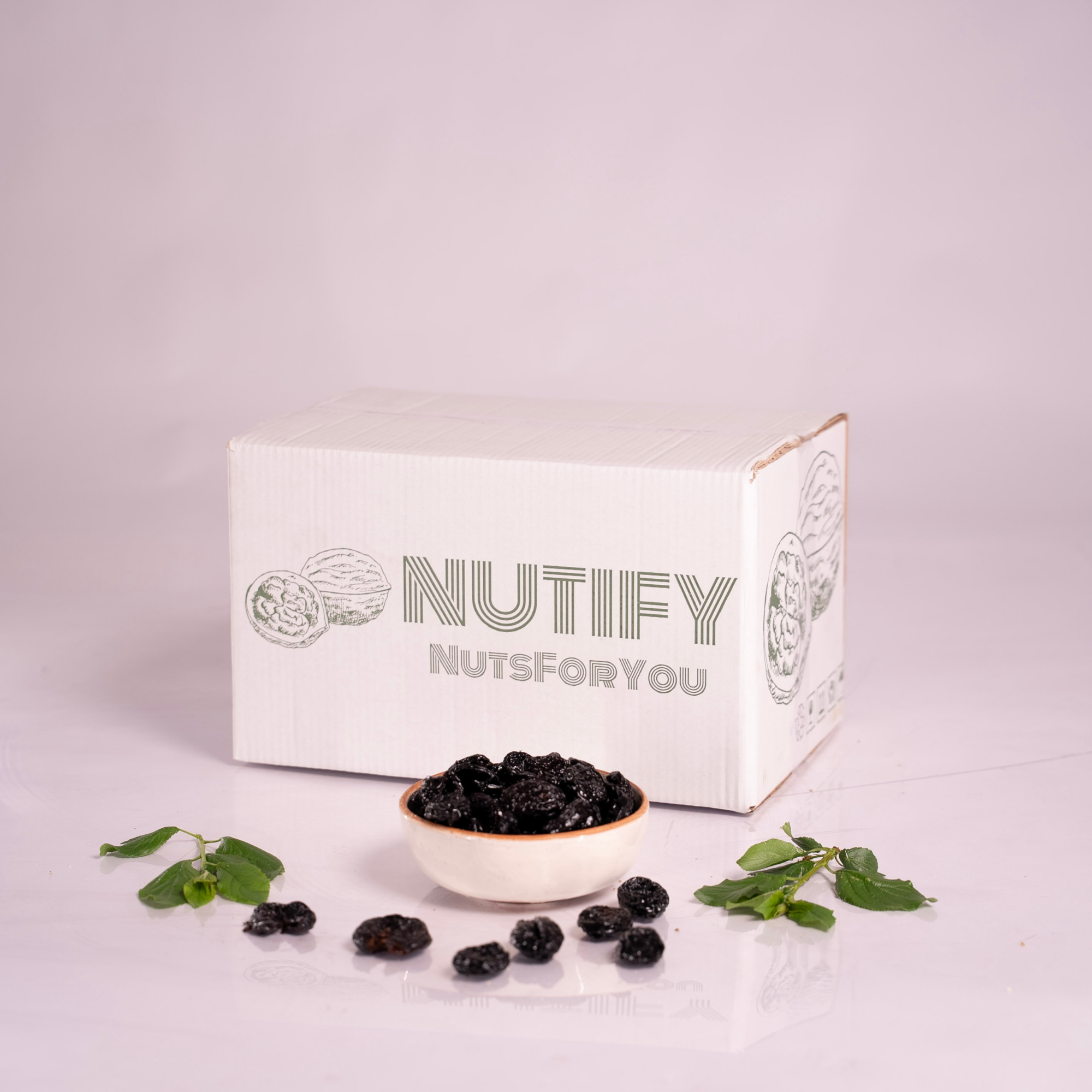 Prune uscate cu sâmburi 10KG