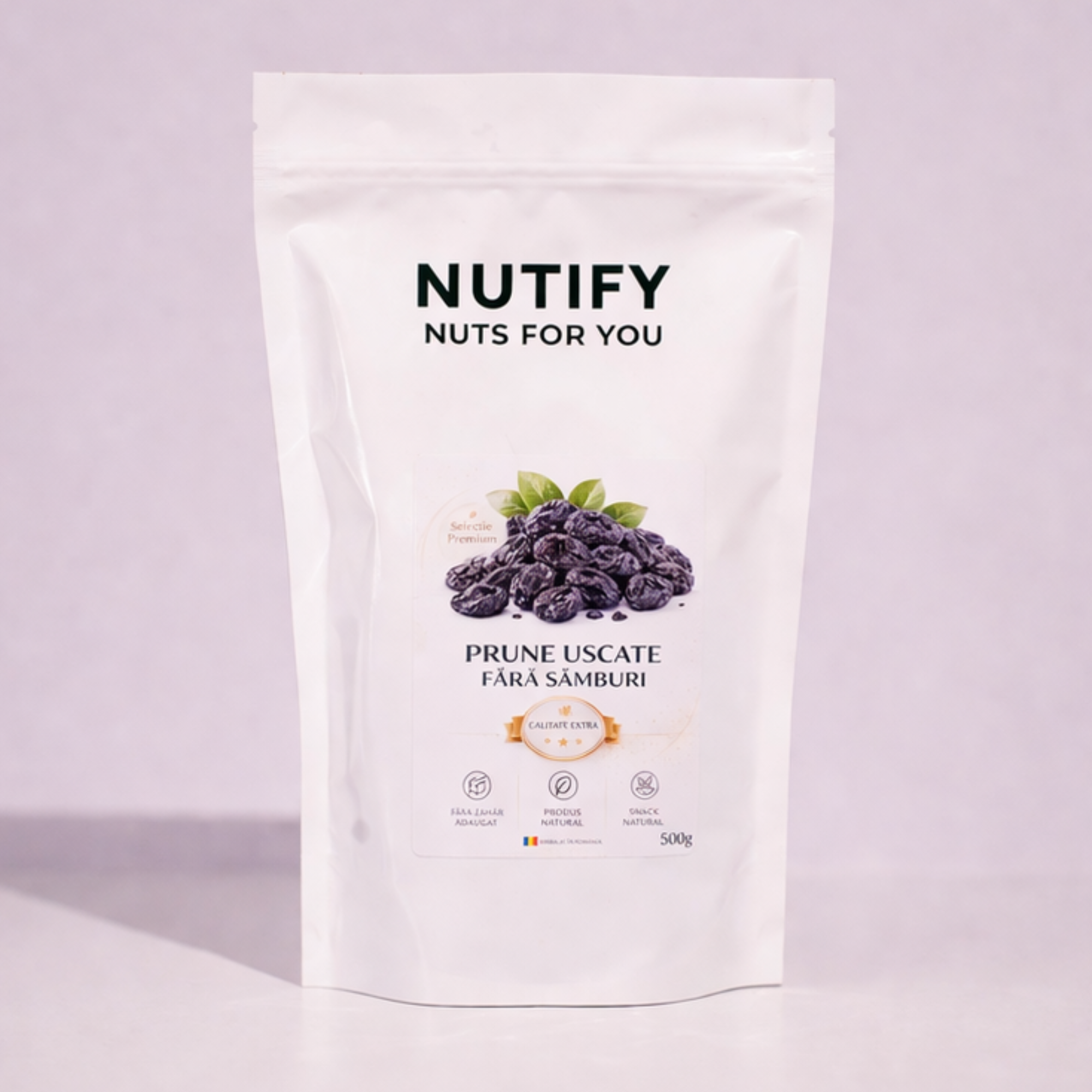Prune uscate fără sâmburi 500G